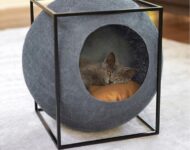 camas de diseño para gatos