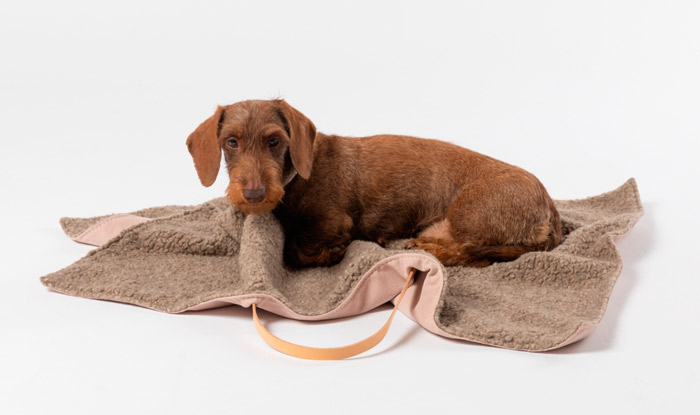 alfombra de viaje para perros